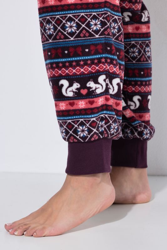 Alpine Stripe Loungewear Jumpsuit