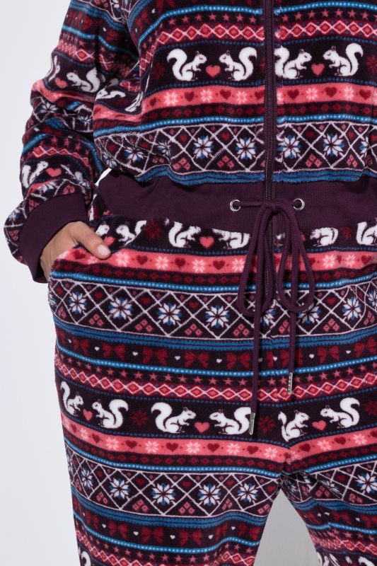 Alpine Stripe Loungewear Jumpsuit