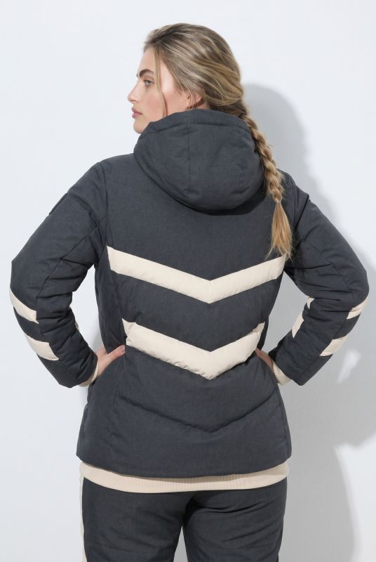 HYPRAR Two-Tone Chevron Quilted Performance Jacket