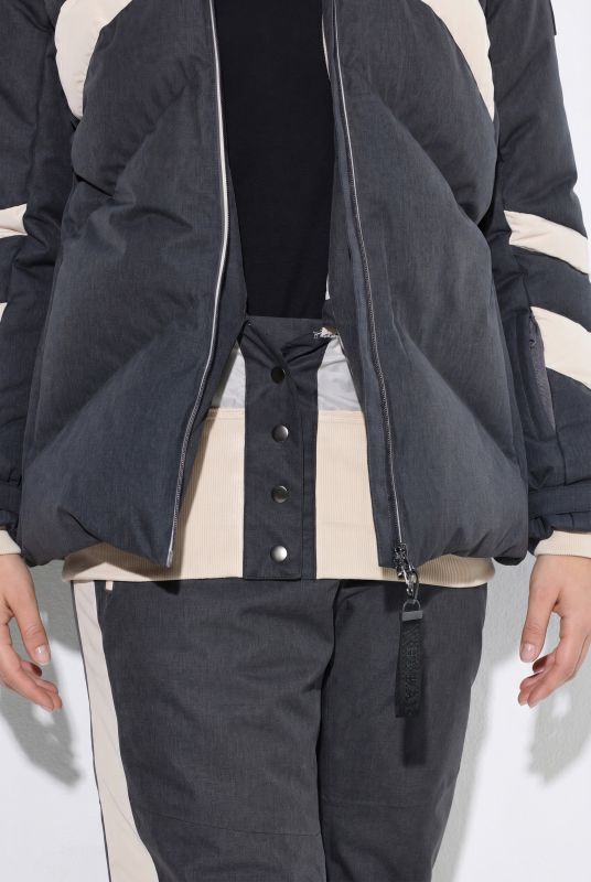 HYPRAR Two-Tone Chevron Quilted Performance Jacket