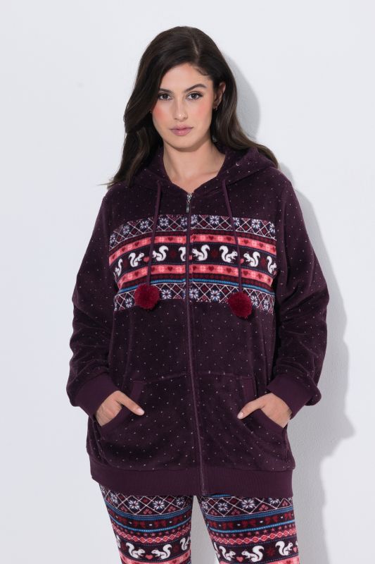 Alpine Stripe Loungewear Sweatshirt