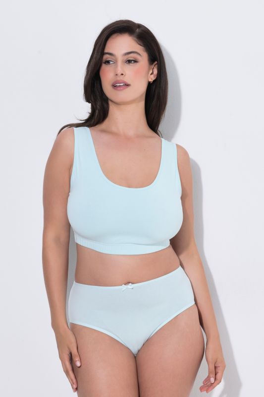 2 Pack Bralettes: Geometric Snowflake