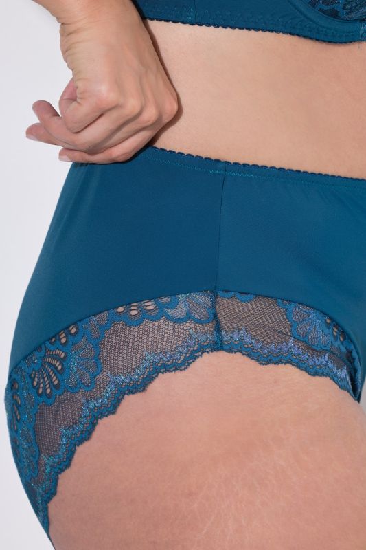 Миди слипове, с блестяща дантела отзад