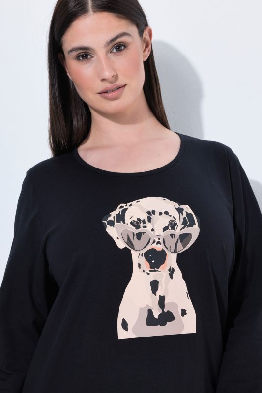 Dalmatian Graphic Long Sleeve Sleep Tee