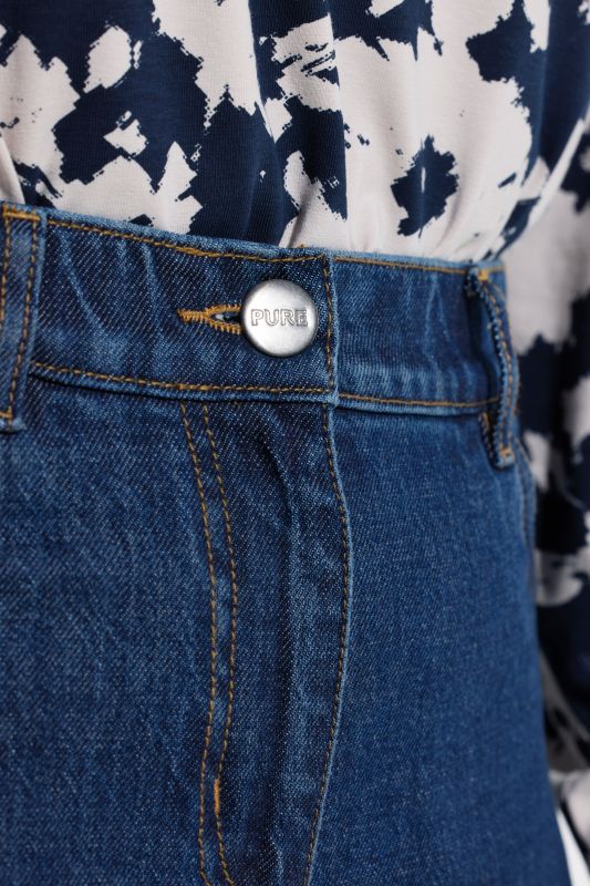 Eco Cotton Comfort Waist Barrel Jeans