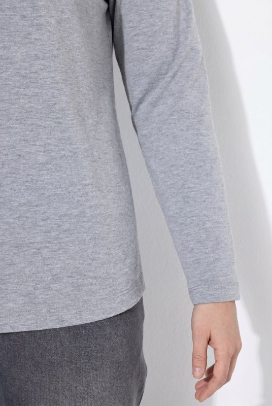 Eco Viscose Long Sleeve Turtleneck Tee