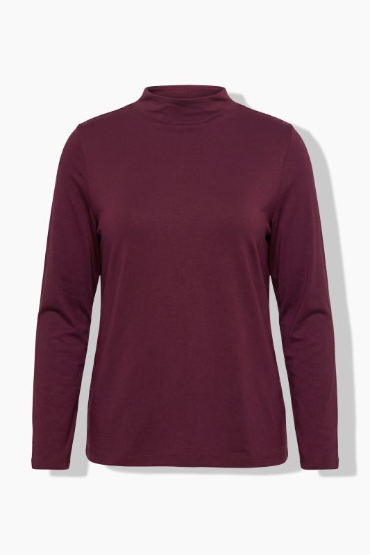 Eco Viscose Long Sleeve Turtleneck Tee