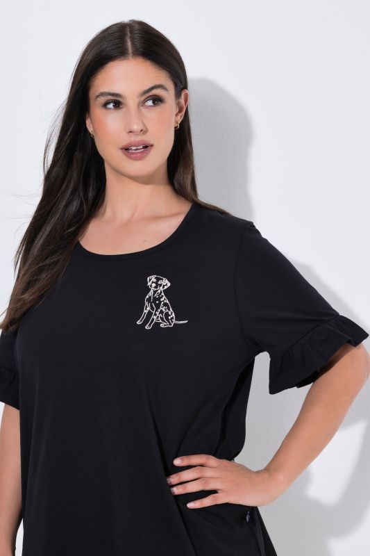 Dalmatian Print Two-Piece Pajama Set