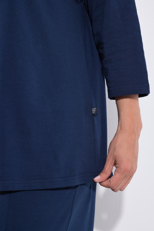 Decorative Seam Two-Piece Pajama Set