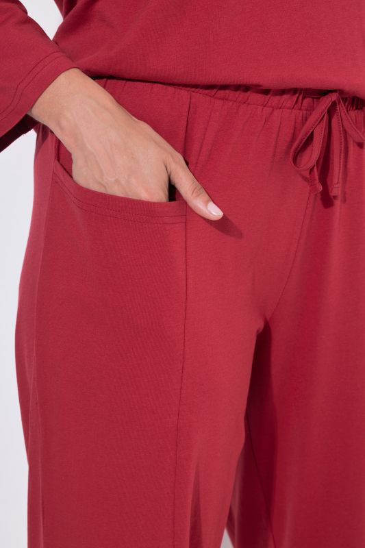 Decorative Seam Two-Piece Pajama Set