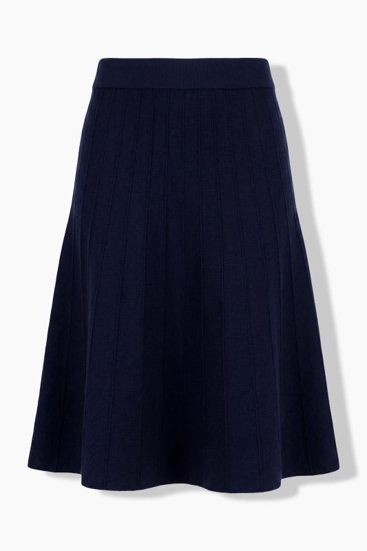 Milano Knit Elastic Waist Skirt