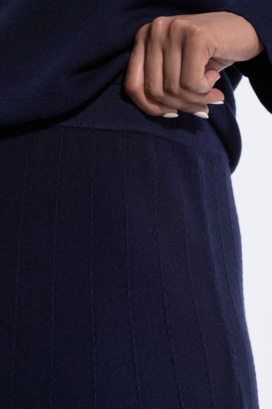 Milano Knit Elastic Waist Skirt