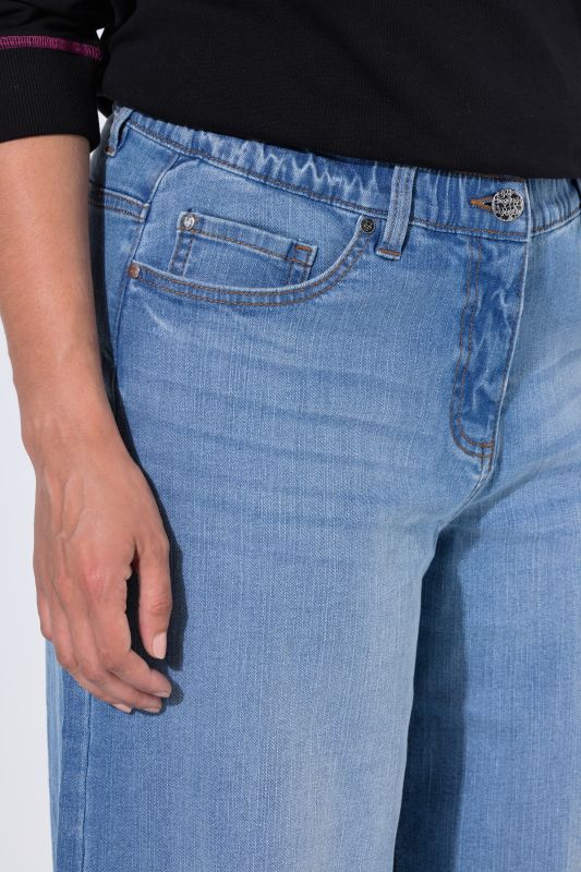 Extra Wide Leg Stretch Fit Jeans