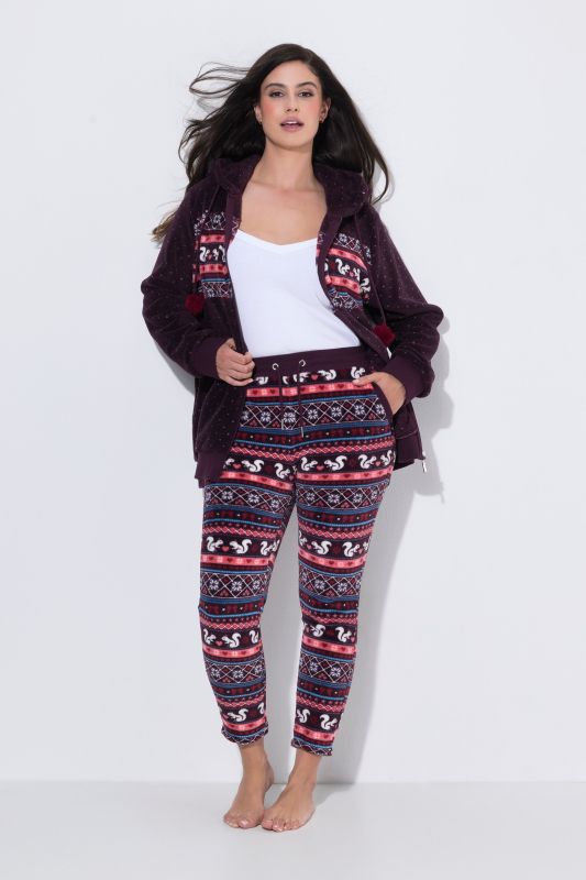 Alpine Stripe Placement Print Loungewear Sweatpants