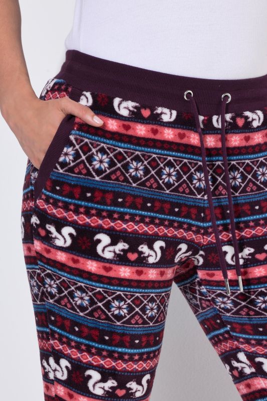 Alpine Stripe Placement Print Loungewear Sweatpants