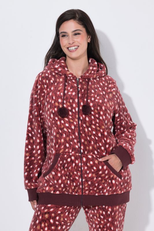 Fawn Print Loungewear Sweatshirt