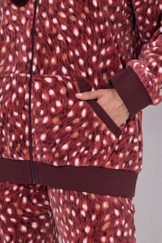 Fawn Print Loungewear Sweatshirt