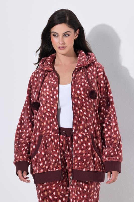 Fawn Print Loungewear Sweatshirt