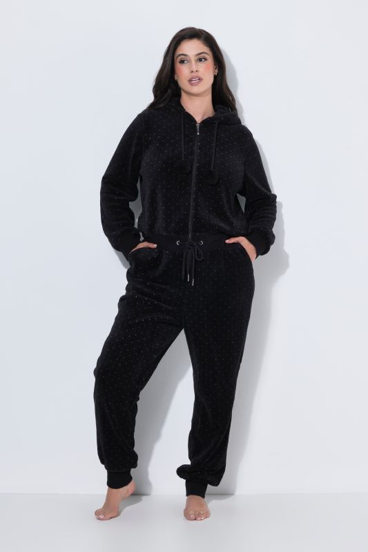 Polka Dot Loungewear Jumpsuit
