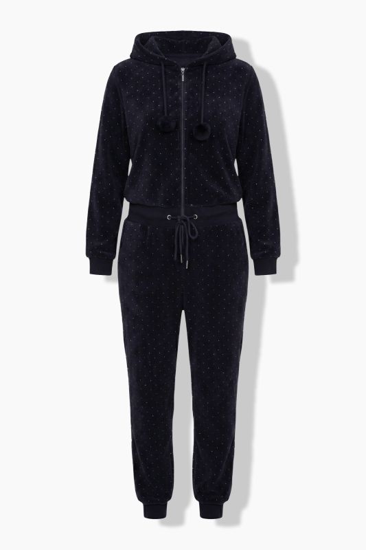 Polka Dot Loungewear Jumpsuit