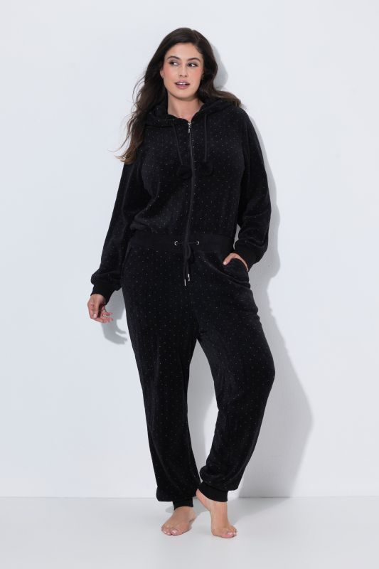 Polka Dot Loungewear Jumpsuit