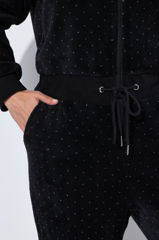 Polka Dot Loungewear Jumpsuit