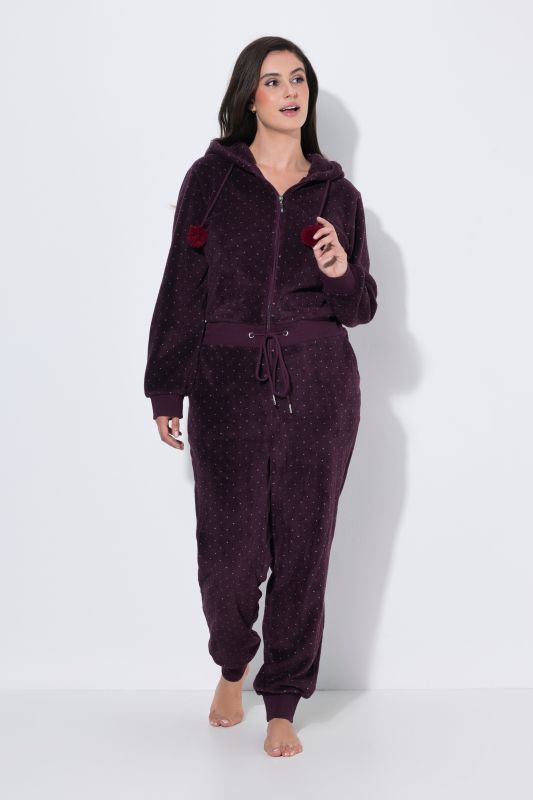 Polka Dot Loungewear Jumpsuit