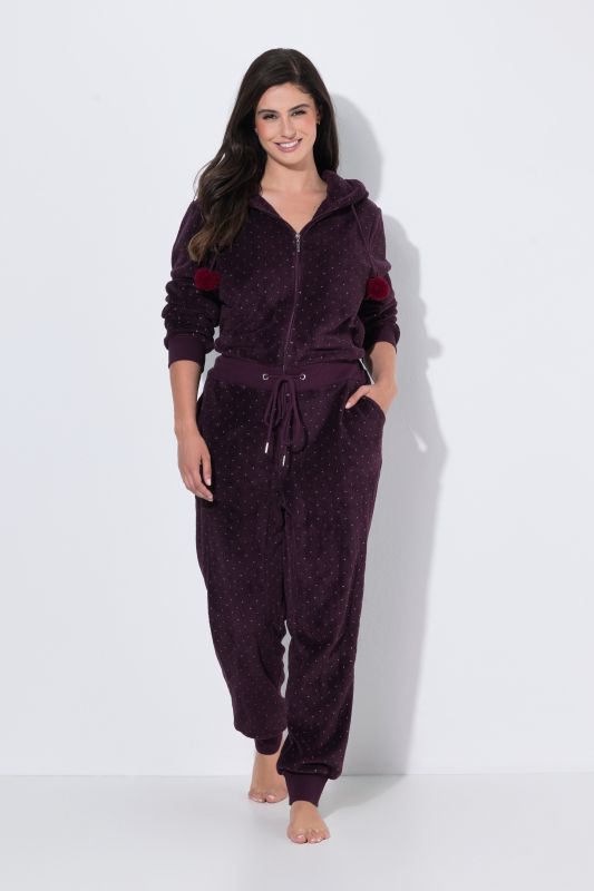 Polka Dot Loungewear Jumpsuit