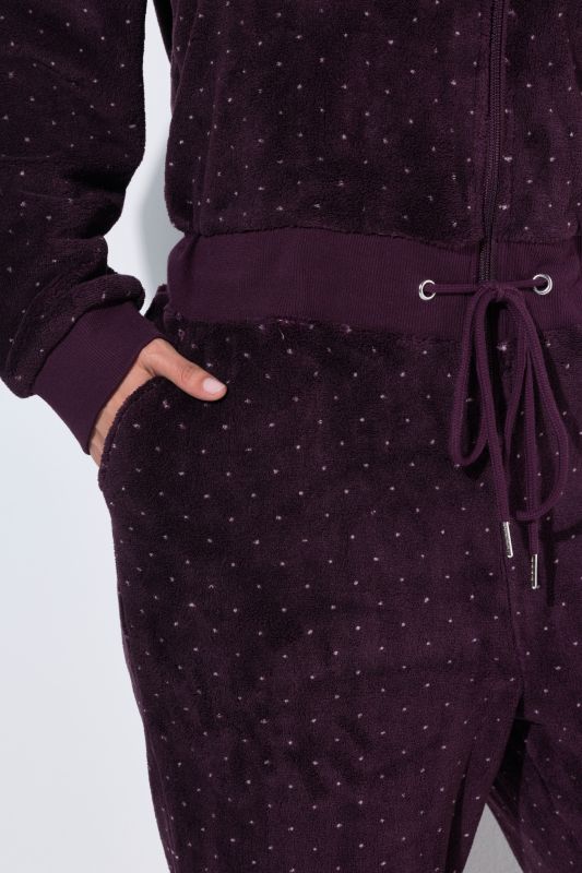 Polka Dot Loungewear Jumpsuit