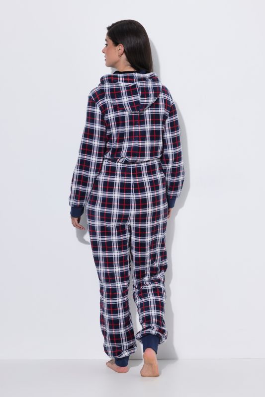 Plaid Loungewear Jumpsuit