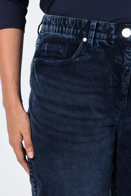 Mom Fit Stretch Fit Corduroy Pants