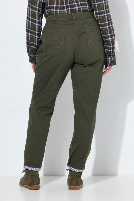 Chino Comfort Waist Stretch Cotton Pants