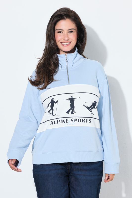 Alpine Sports Troyer Collar Sweatshirt
