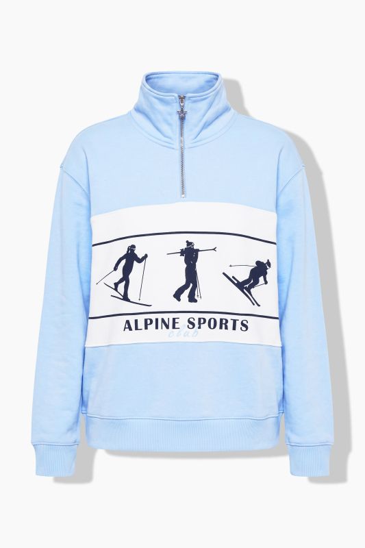 Alpine Sports Troyer Collar Sweatshirt