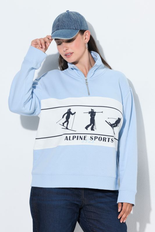 Alpine Sports Troyer Collar Sweatshirt
