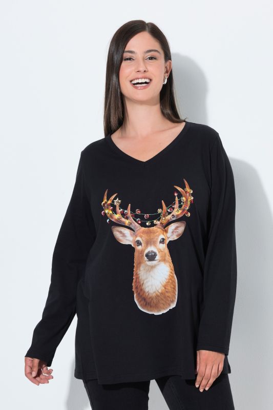 Holiday Animal Long Sleeve Graphic Tee