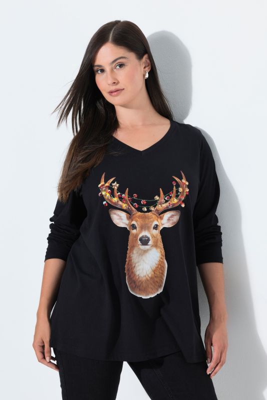 Holiday Animal Long Sleeve Graphic Tee