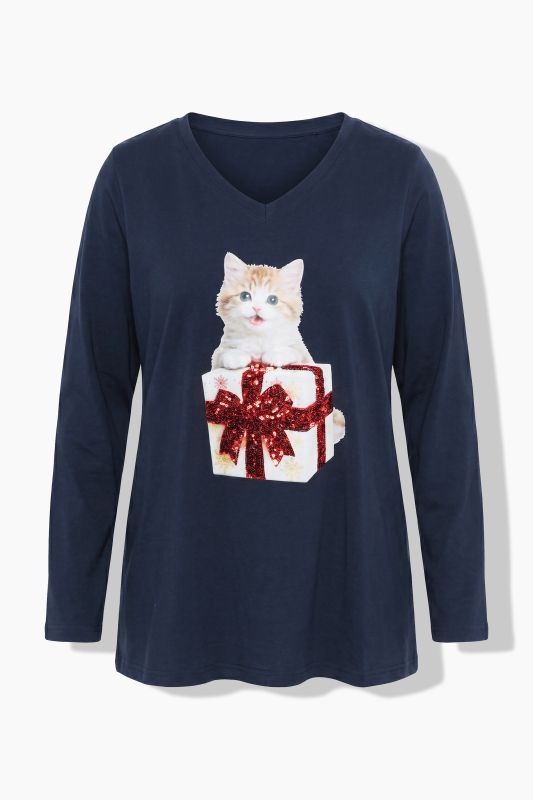 Holiday Animal Long Sleeve Graphic Tee