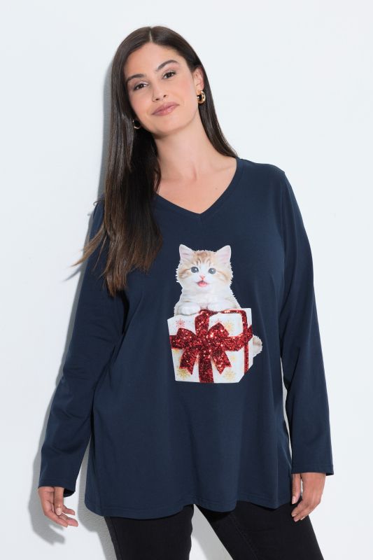 Holiday Animal Long Sleeve Graphic Tee