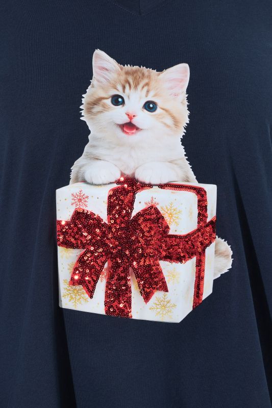 Holiday Animal Long Sleeve Graphic Tee