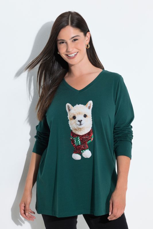 Holiday Animal Long Sleeve Graphic Tee