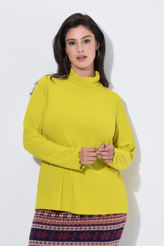 Lettuce Cuff Turtleneck Tee