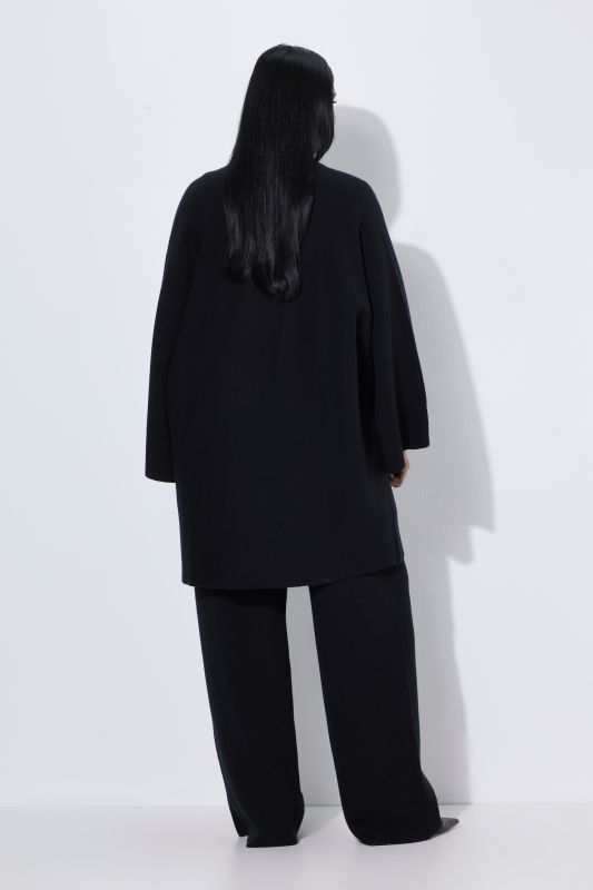 Oversized Open Shape Long Sleeve Cardigan