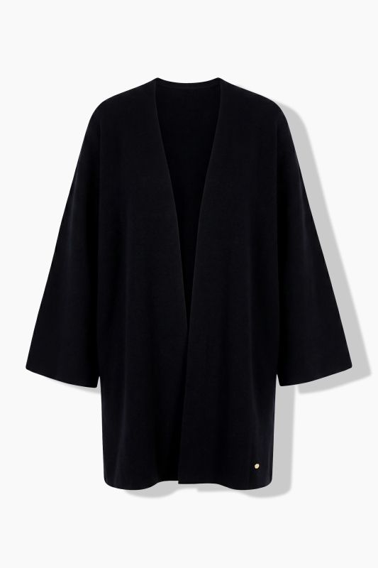 Oversized Open Shape Long Sleeve Cardigan