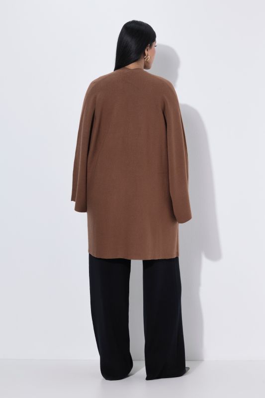 Oversized Open Shape Long Sleeve Cardigan