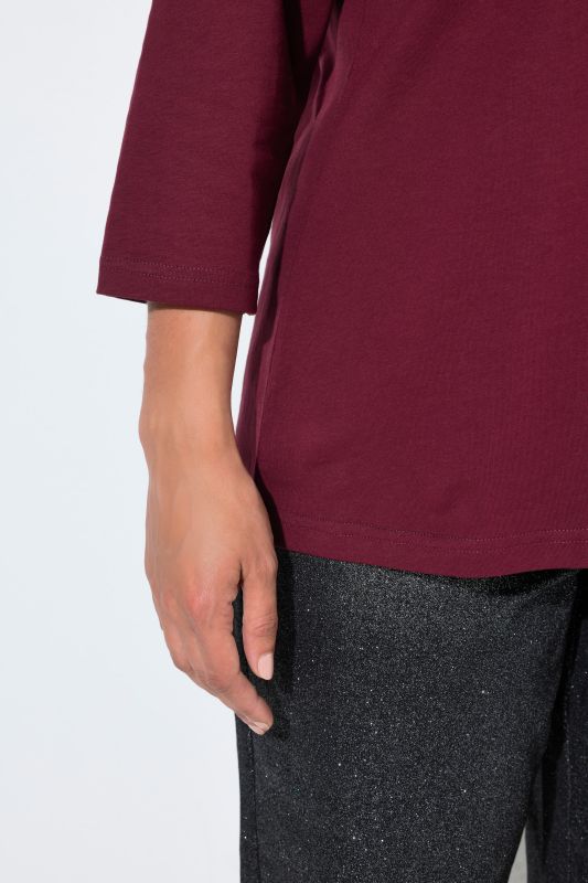 Ribbon Motif 3/4 Sleeve Tee
