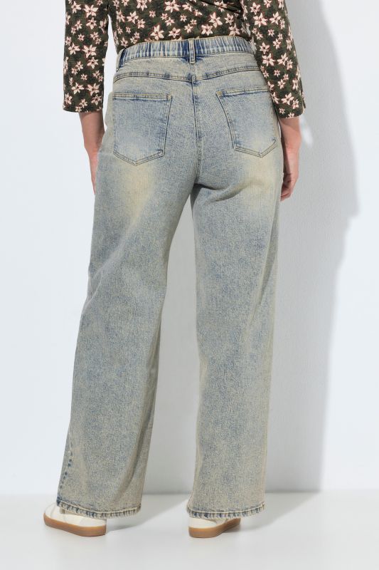 Glitter Studded Mud Wash Stretch Fit Denim Jeans