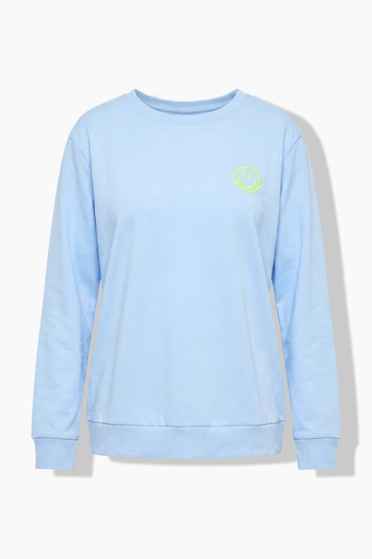 Neon Cheer Lettering Sweatshirt