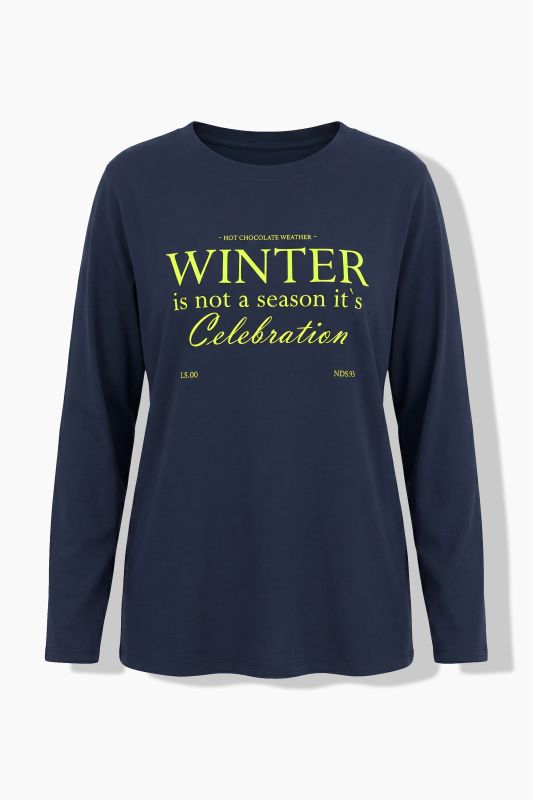 Winter Celebration Long Sleeve Graphic Tee