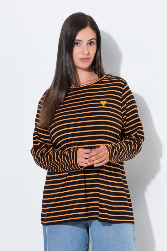 Neon Striped Long Sleeve Tee